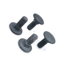 4.8 / 5.8 / 8.8 / 10.9 grade carbon steel hot dip galvanized / HDG  mushroom head square neck carriage bolt with nut